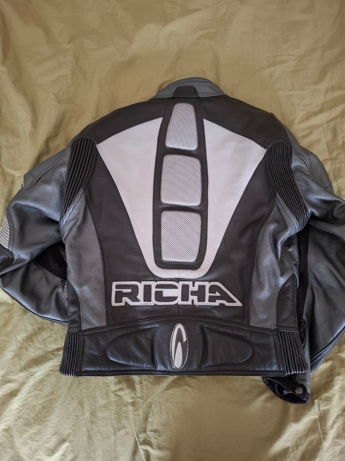 Tweedelig motorpak Richa, Motoren, Kleding | Motorkleding, Ophalen, Heren, Jas | leer, RICHA