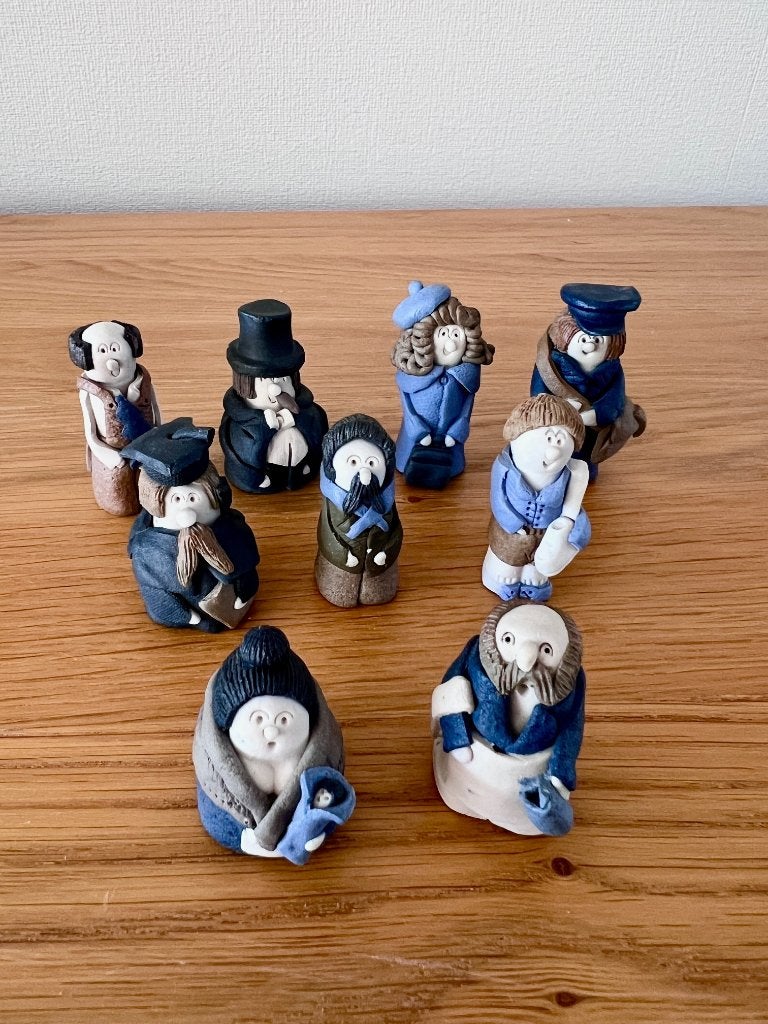 MINIATUUR-FIGUURTJES (9x), Verzamelen, Ophalen of Verzenden, Zo goed als nieuw, Overige typen