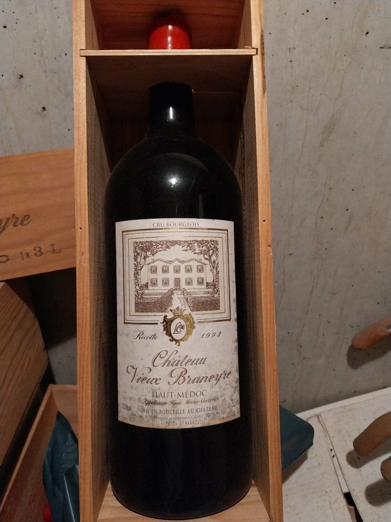 Wijn Chateau Vieux Braneyre, Collections, Enlèvement