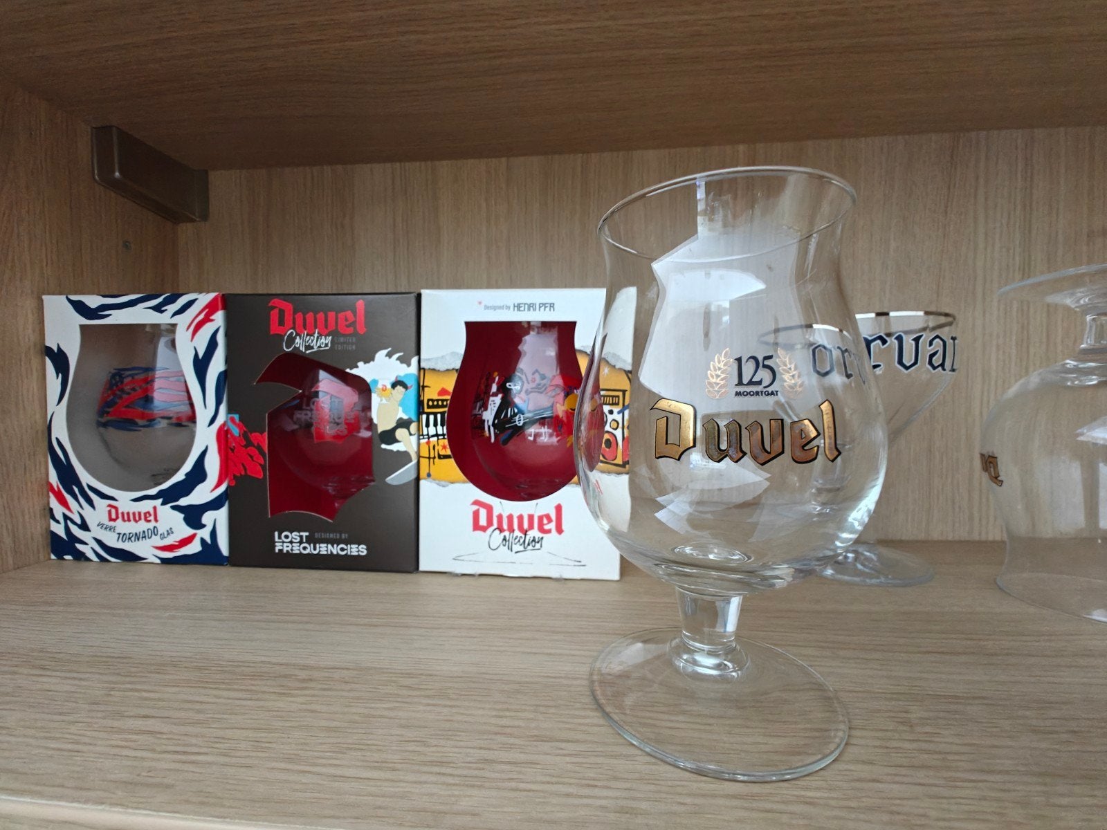 Duvel 125 jaar, Verzamelen, Ophalen