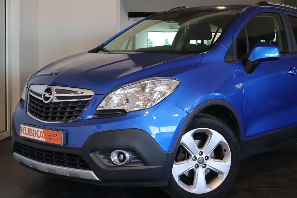 Opel Mokka Mokka 1.6i 4x2 Cosmo navi CruiseC Garantie*, Auto's, Euro 5, Stof, Gebruikt, Zwart
