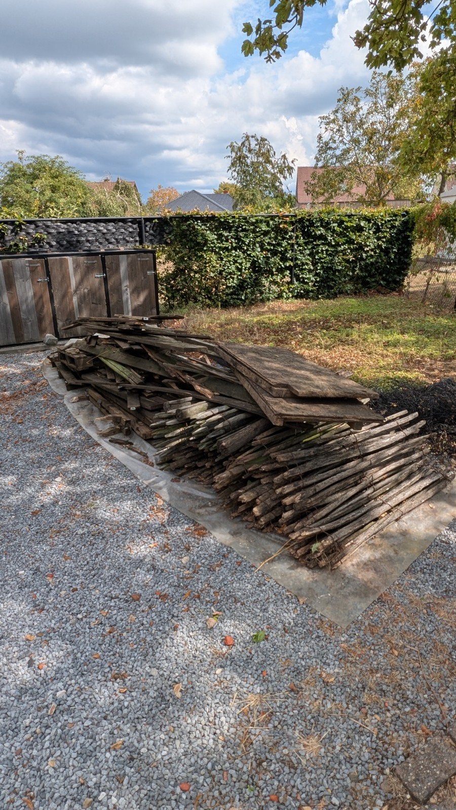 gratis hout, Ophalen of Verzenden