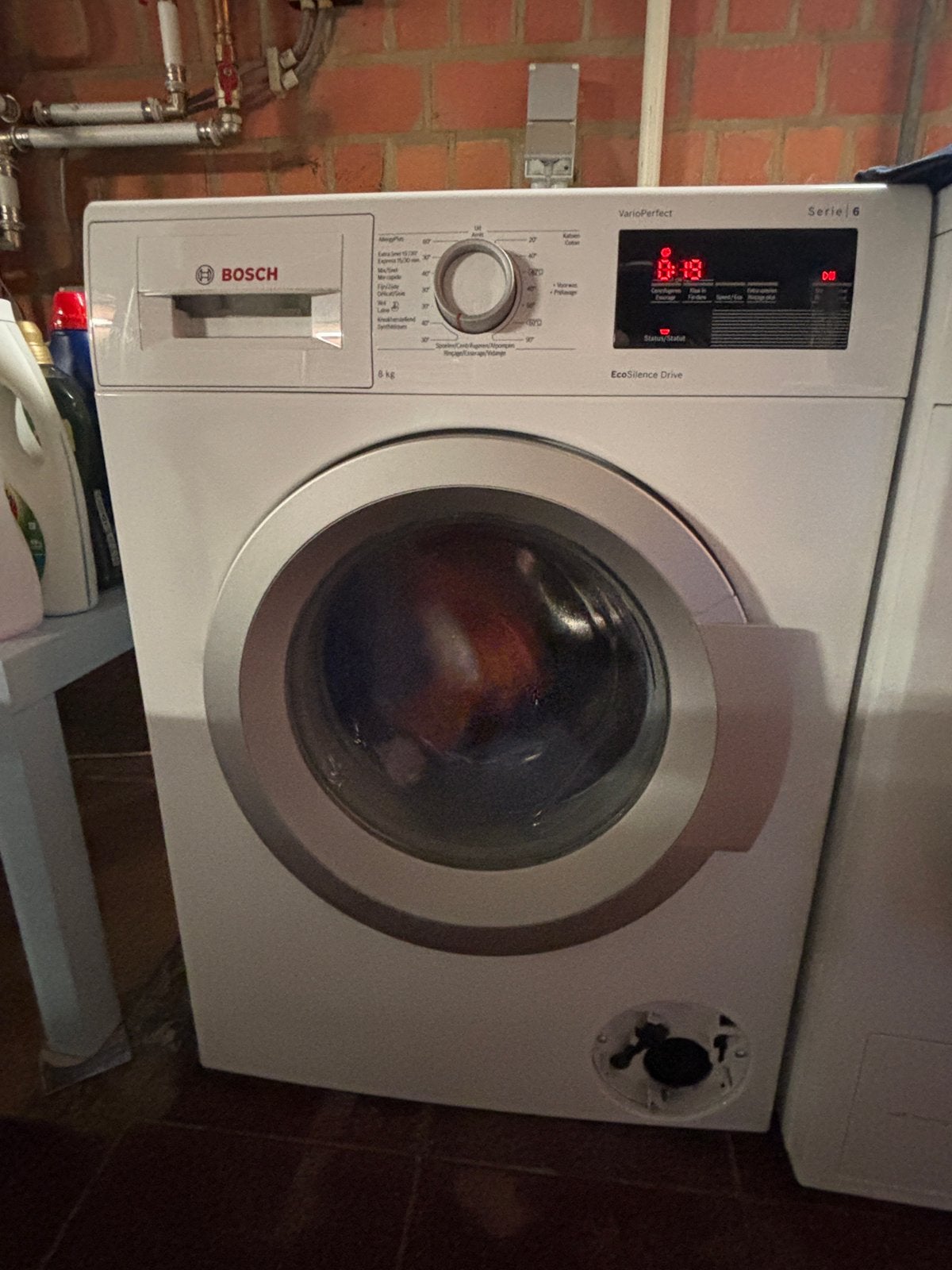 Wasmachine Bosch Varioperfect serie 6, Elektronische apparatuur, Ophalen, Gebruikt, Minder dan 85 cm, Voorlader