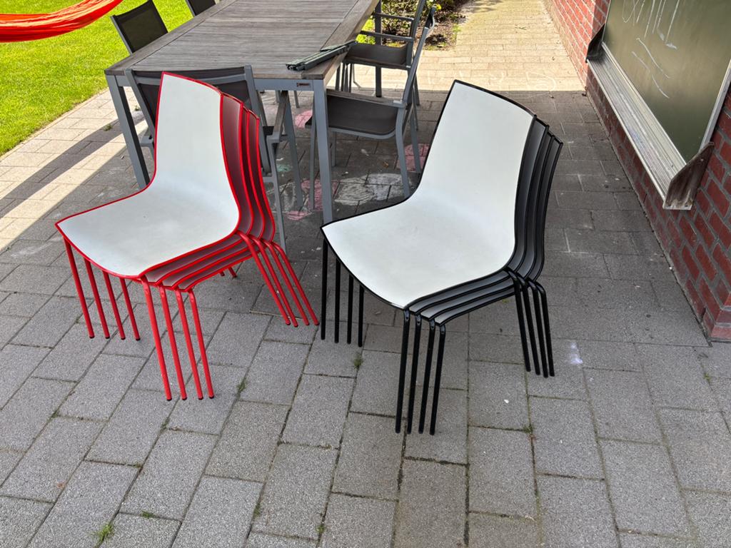 Stoelen merk Pedrali 3D, Huis en Inrichting, Stoelen, Ophalen, Kunststof, Gebruikt, Overige kleuren
