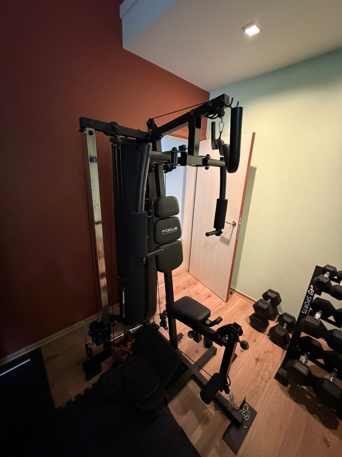 Focus Fitness 6, Ophalen, Zo goed als nieuw, Metaal, Krachtstation