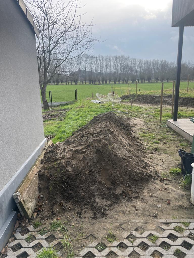 Gratis grond in Lokeren, Enlèvement, Terre pour jardin