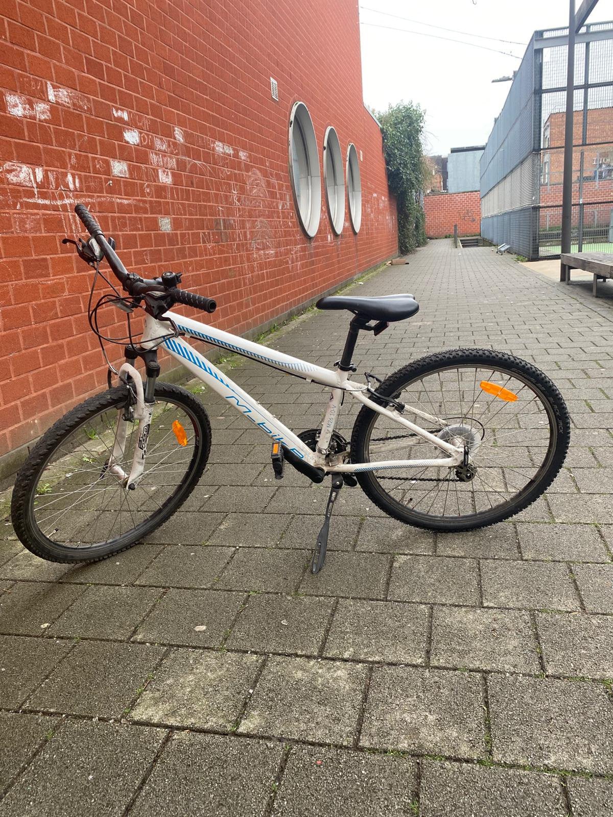 mountainbike voor jongens, Fietsen en Brommers, Ophalen, 24 inch of meer, Gebruikt, Velgrem