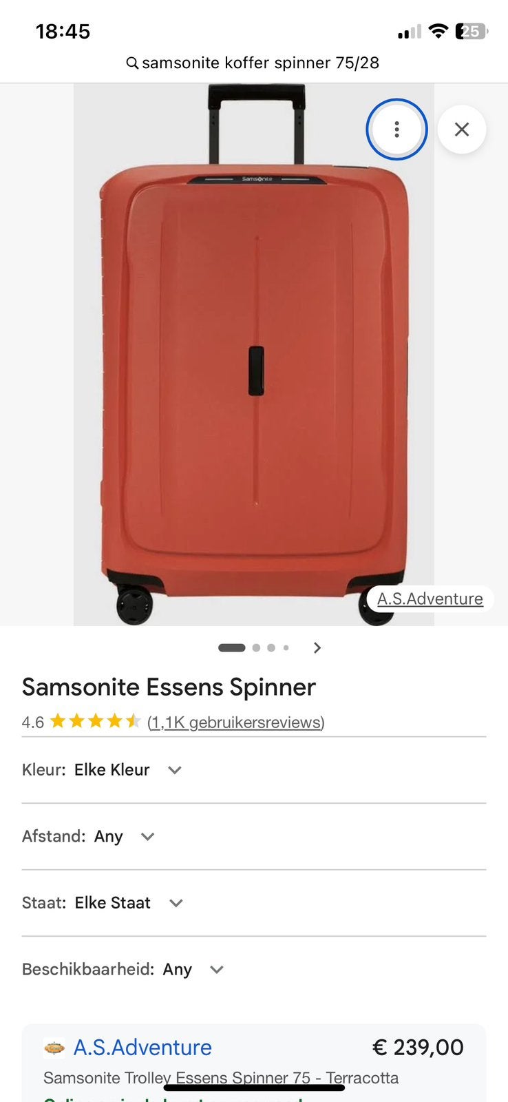 Koffer, Handtassen en Accessoires, Ophalen, Nieuw