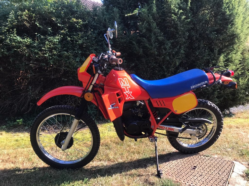HONDA MTX50R, Ophalen, 1 cilinder, 11 kW of minder