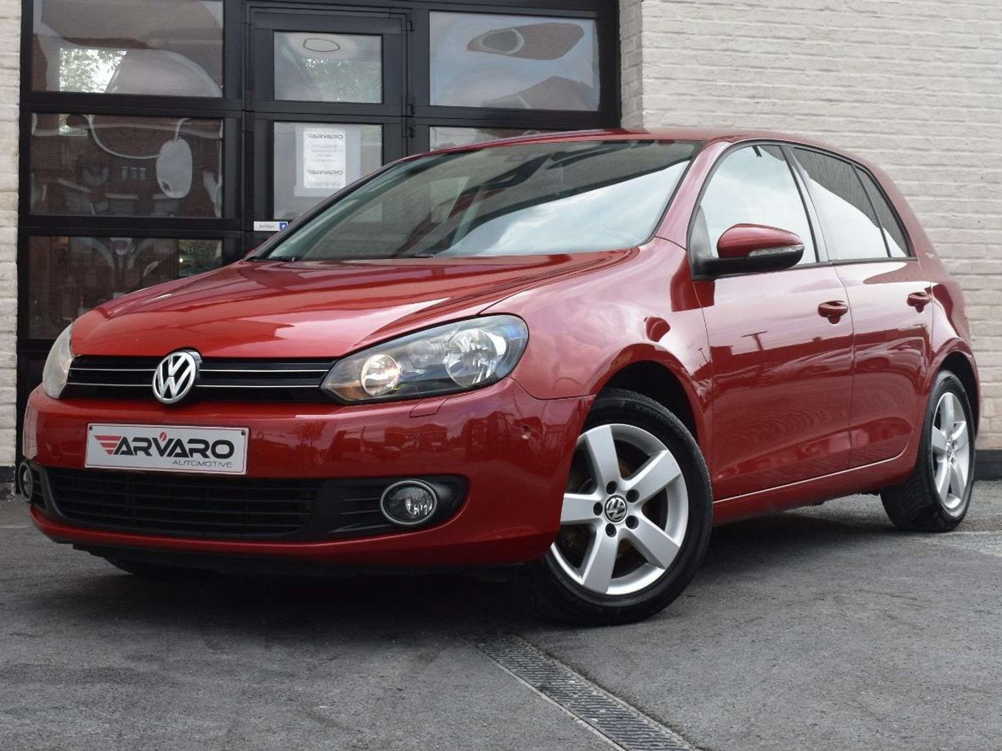 Volkswagen Golf 1.4i Team / Cruise / PDC / Verw Zetels / Top, Autos, Rouge, Achat, 149 g/km, Boîte manuelle