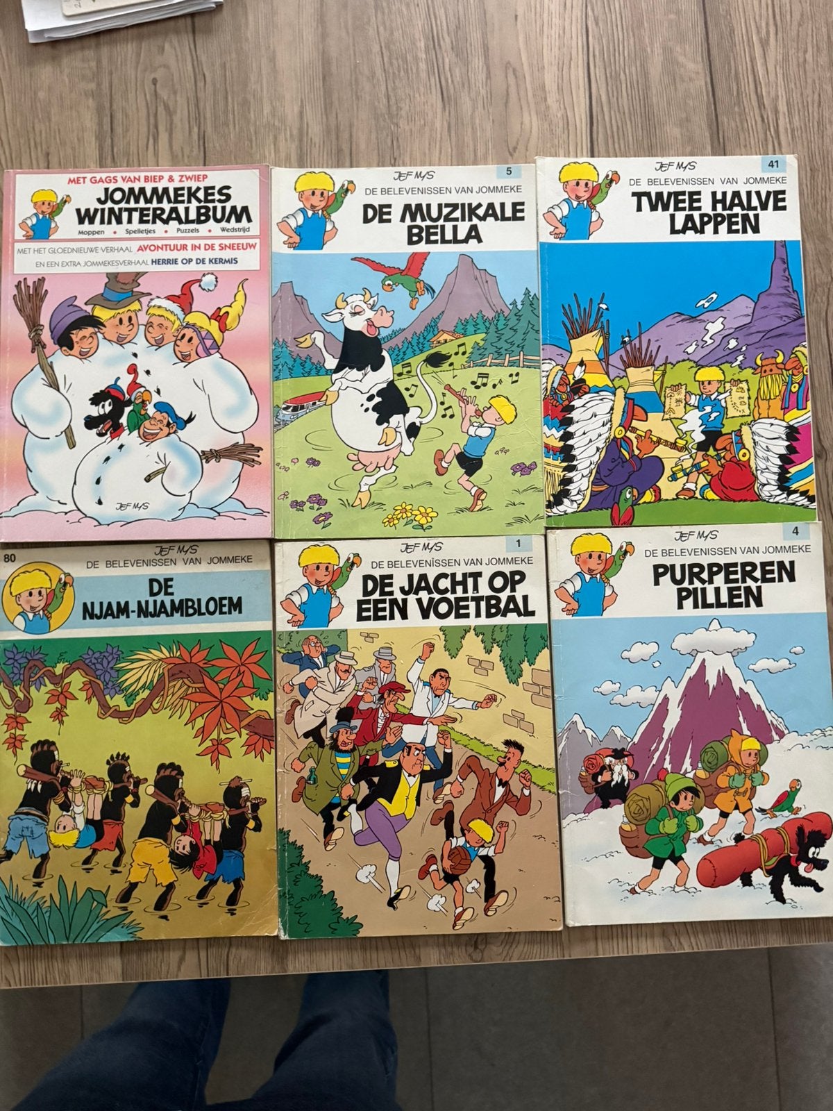 Jommeke strips 6 stuks, Boeken, Ophalen, Zo goed als nieuw