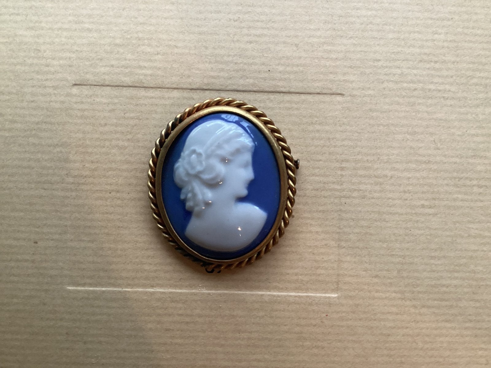 Oude broche email, Antiek en Kunst, Ophalen of Verzenden