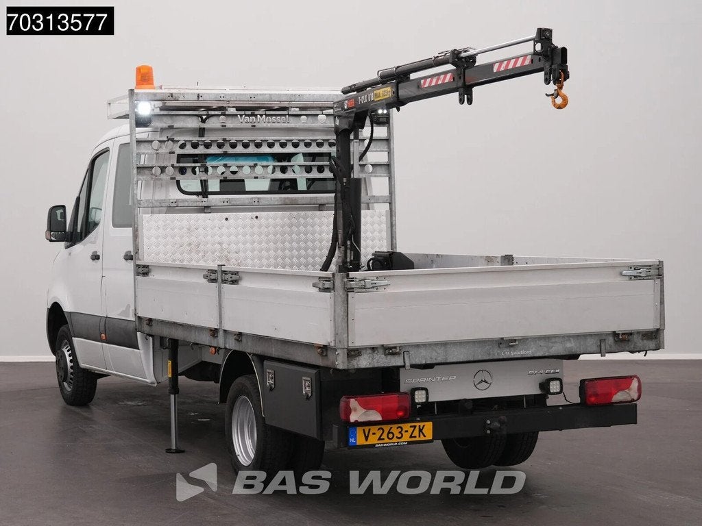 Mercedes Sprinter 514 CDI Automaat Kraanwagen 995kg HIAB T-C, Gebruikt, Euro 6, 4 cilinders, 2000 kg