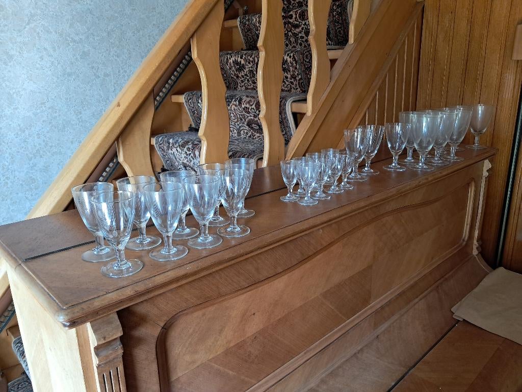 Vintage glazen, Antiek en Kunst, Ophalen