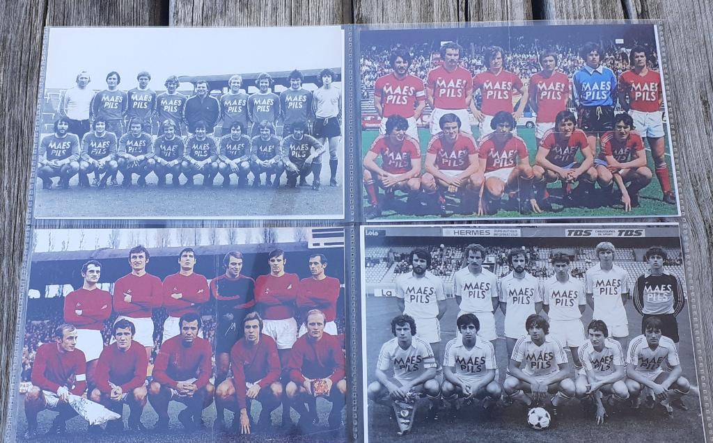 FOOTBALL photos d'équipes, Ophalen of Verzenden, Zo goed als nieuw