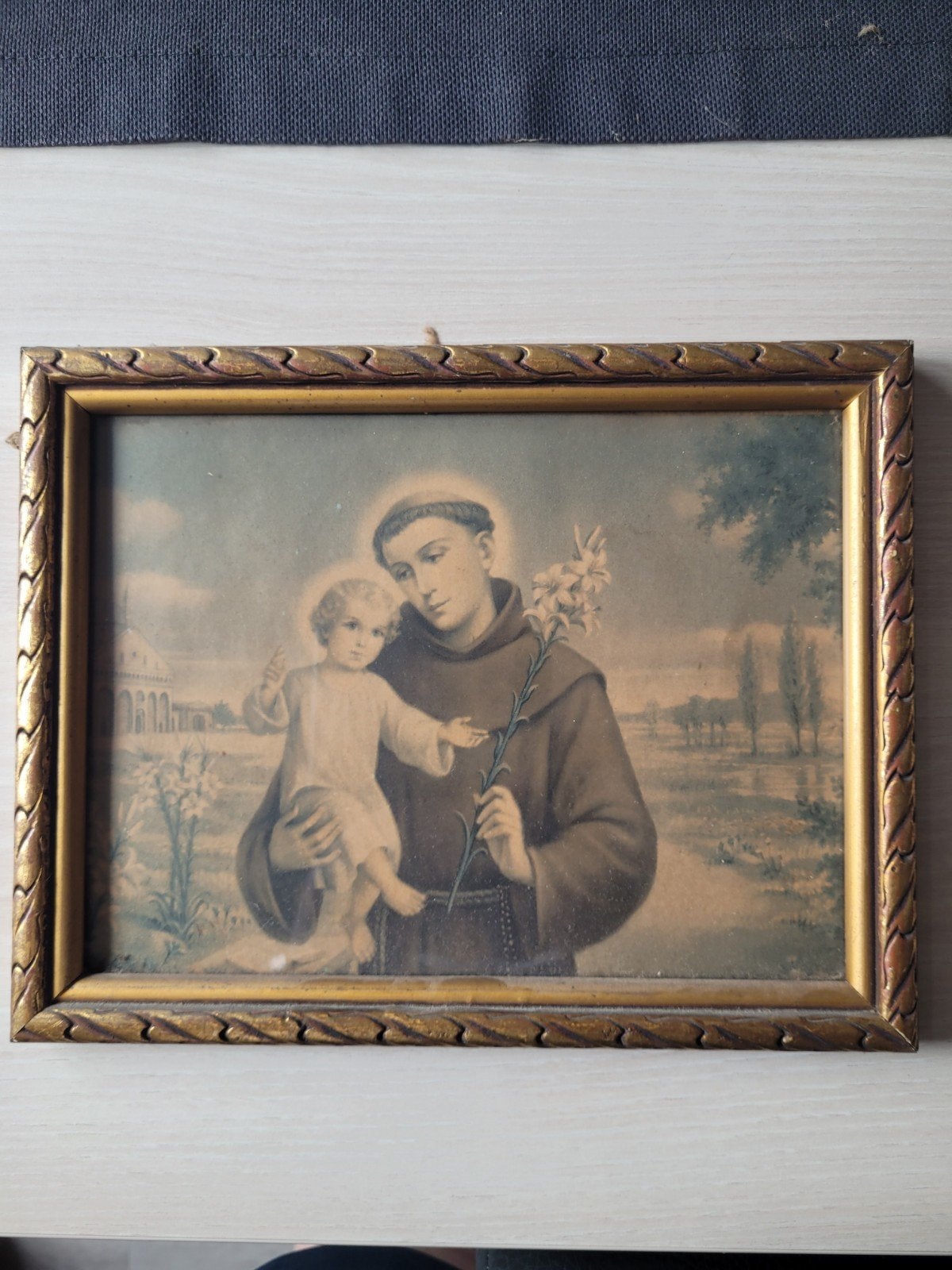 Heilige Antonius van Padua met Jezus, Antiek en Kunst, Ophalen