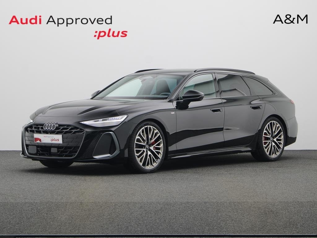 Audi A6 Avant A6 Avant 3.0 TFSI Quattro MHEV S line S tronic, Auto's, Automaat, Zwart, Break, 175 g/km