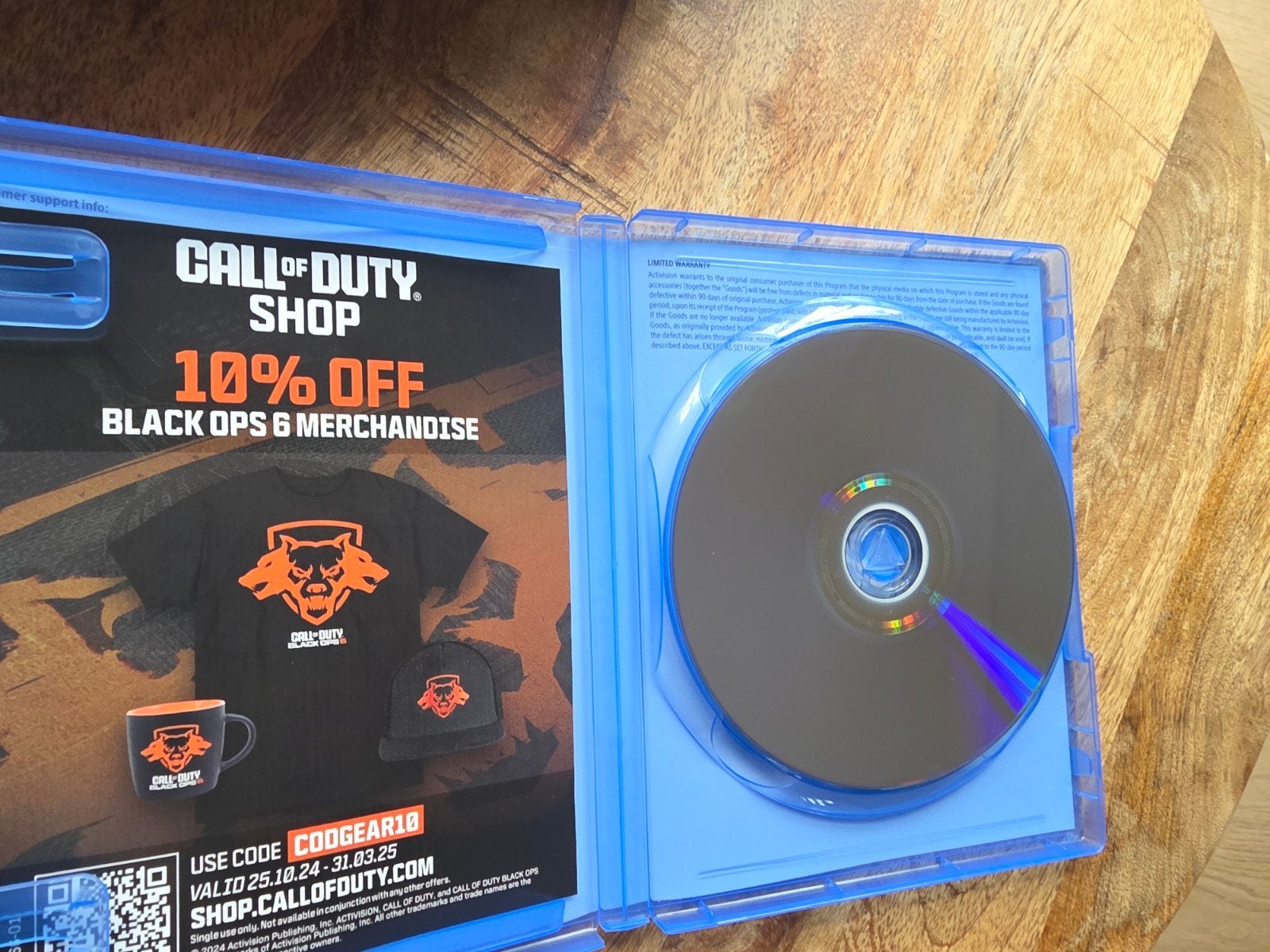call of duty black ops 6, Ophalen, Zo goed als nieuw