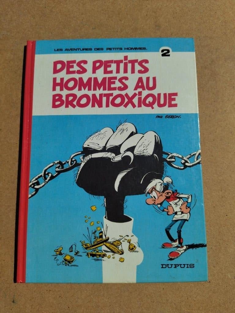 Les Petits Hommes (2) au Brontoxique / 1976, Livres, Seron & Hao, Enlèvement ou Envoi, Une BD, Utilisé
