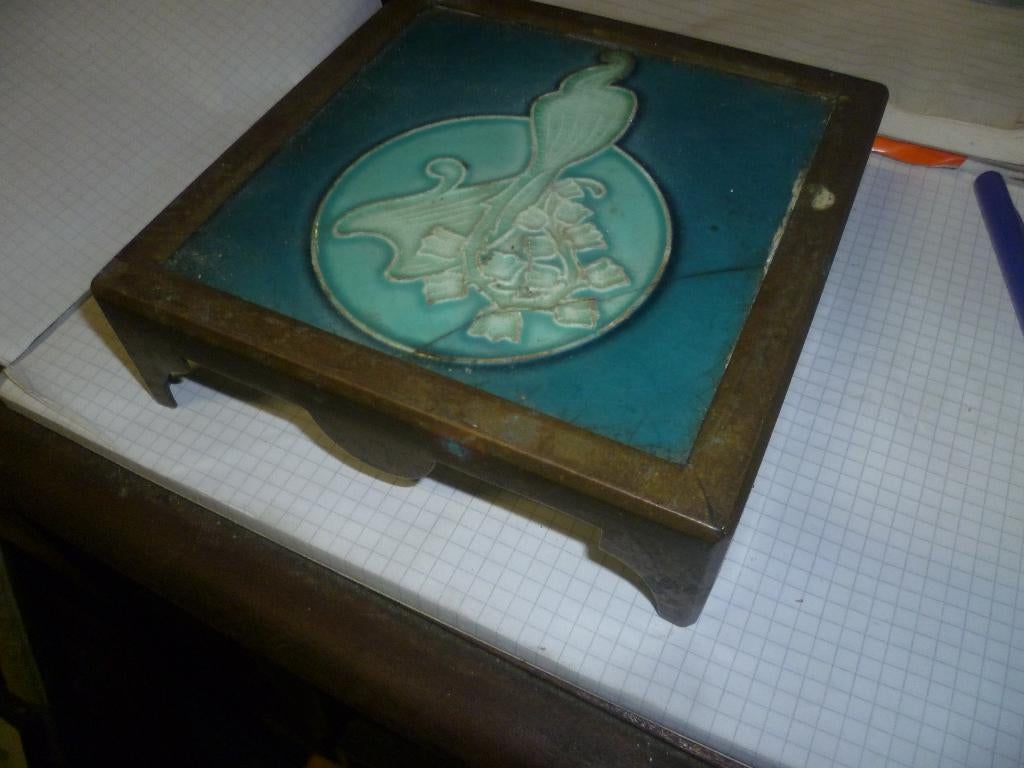 VINTAGE METALEN ONDER LEGGER, Ophalen