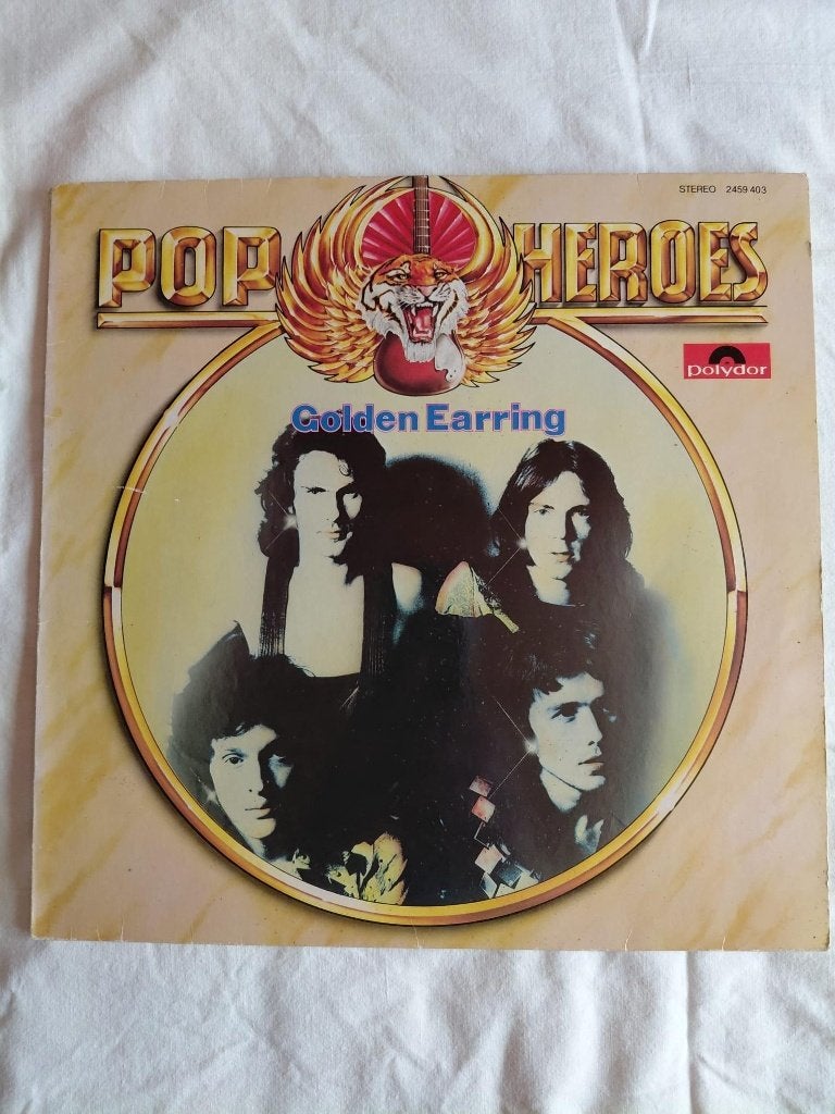Golden Earring - Pop Heroes, CD & DVD, Vinyles | Autres Vinyles, Utilisé, LP, 12 pouces, Avec pochette intérieure