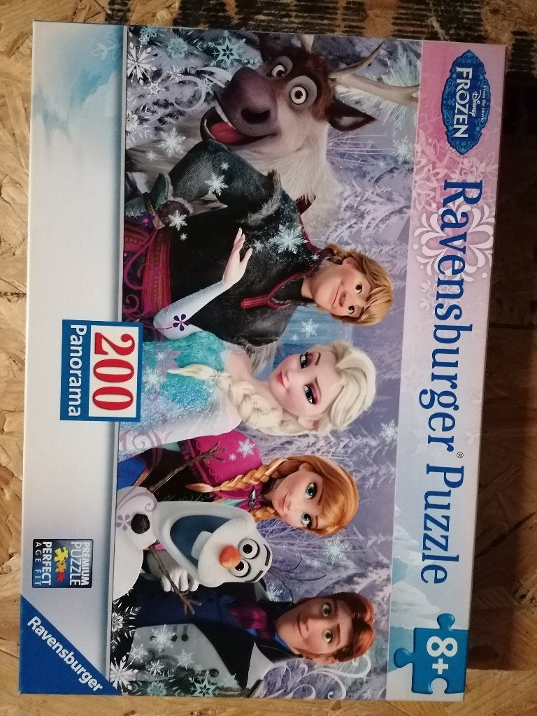 Puzzel frozen, Kinderen en Baby's, Ophalen of Verzenden, Meer dan 50 stukjes, Zo goed als nieuw, 6 jaar of ouder