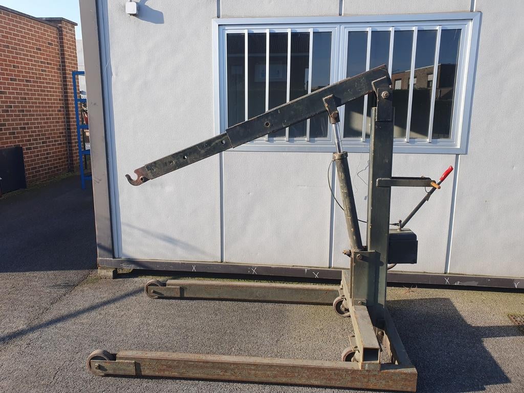 Industriële werkplaatskraan / hijstakel, Ophalen