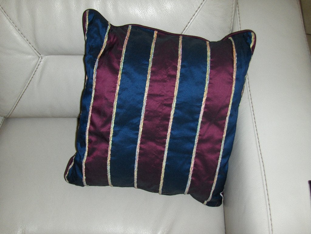 Lot de 2 coussins de 38x38 cm avec tirette ., Enlèvement ou Envoi, Neuf, Carré