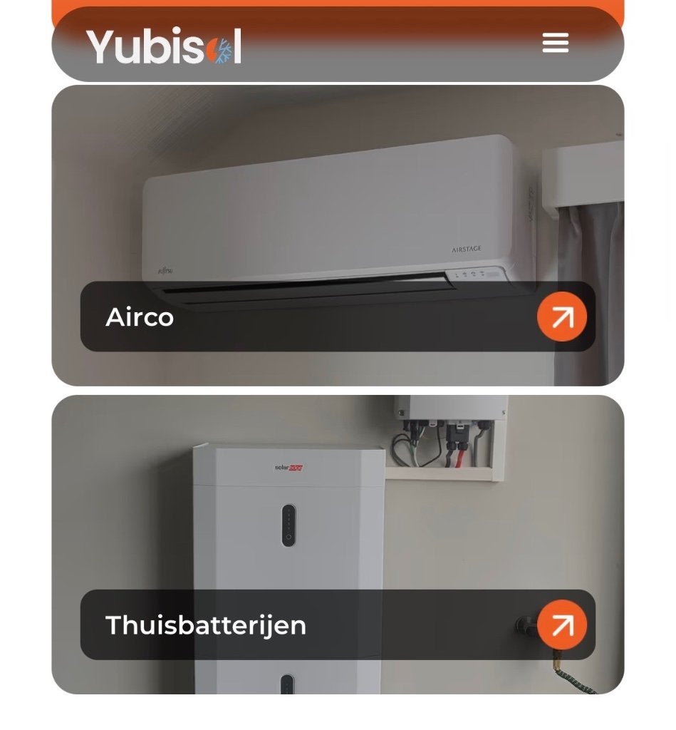 Airco, zonnepanelen, laadpaal, thuisbatterij, Electroménager, Enlèvement, Neuf, Refroidissement et Déshumidification, Climatisation murale