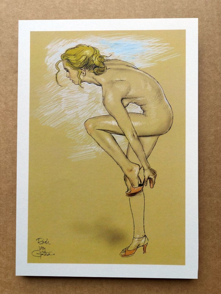 Ex-libris - Le soulier de Janice - Erich Von Gotha, Enlèvement ou Envoi