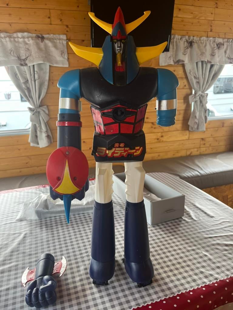 Jumbo Japan Goldorak Mazinger 1978 + doos van 60 cm, Verzamelen, Ophalen, Gebruikt