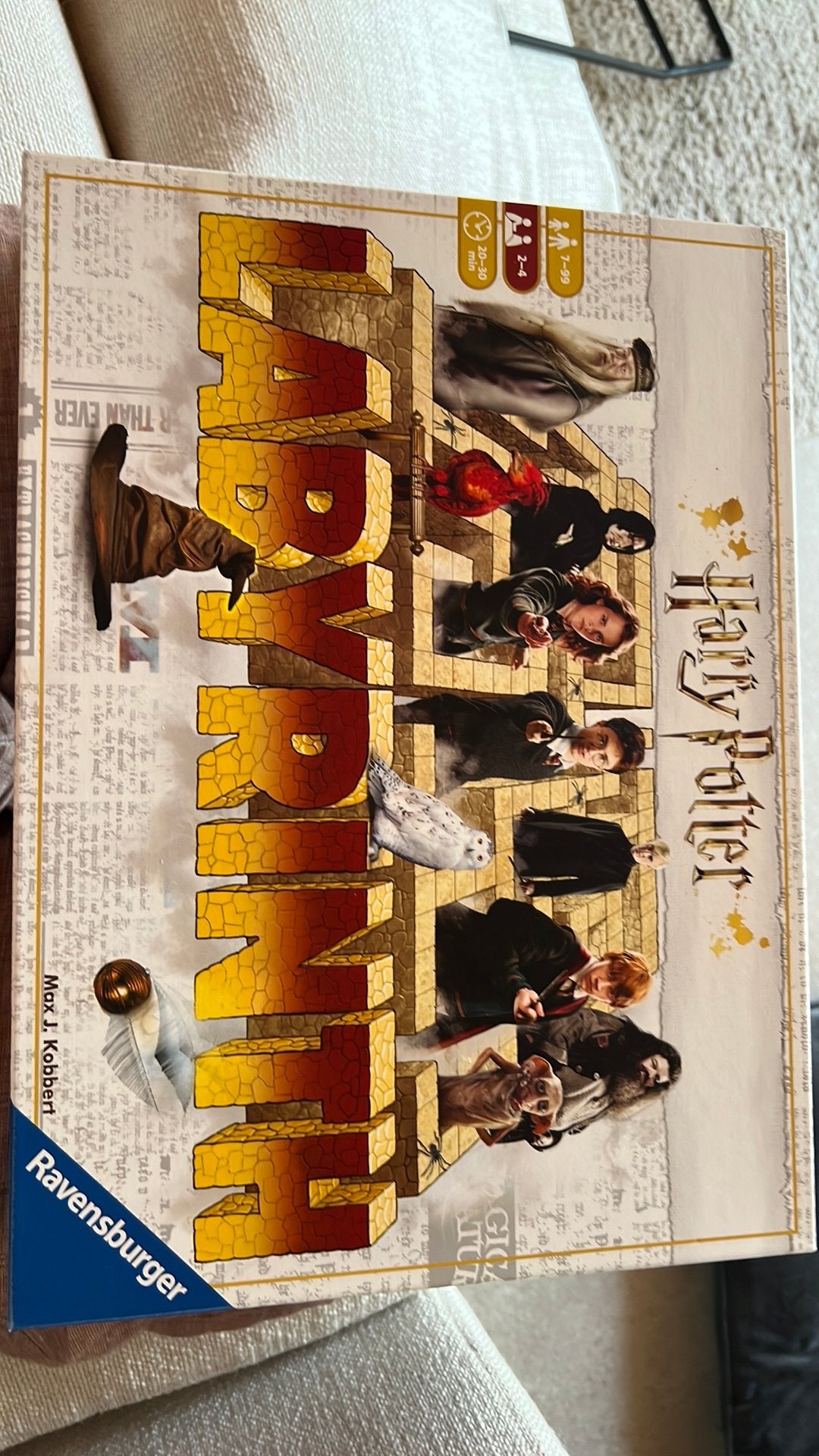 Harry Potter Labyrinth gezelschapsspel, Drie of vier spelers, Ophalen, Nieuw
