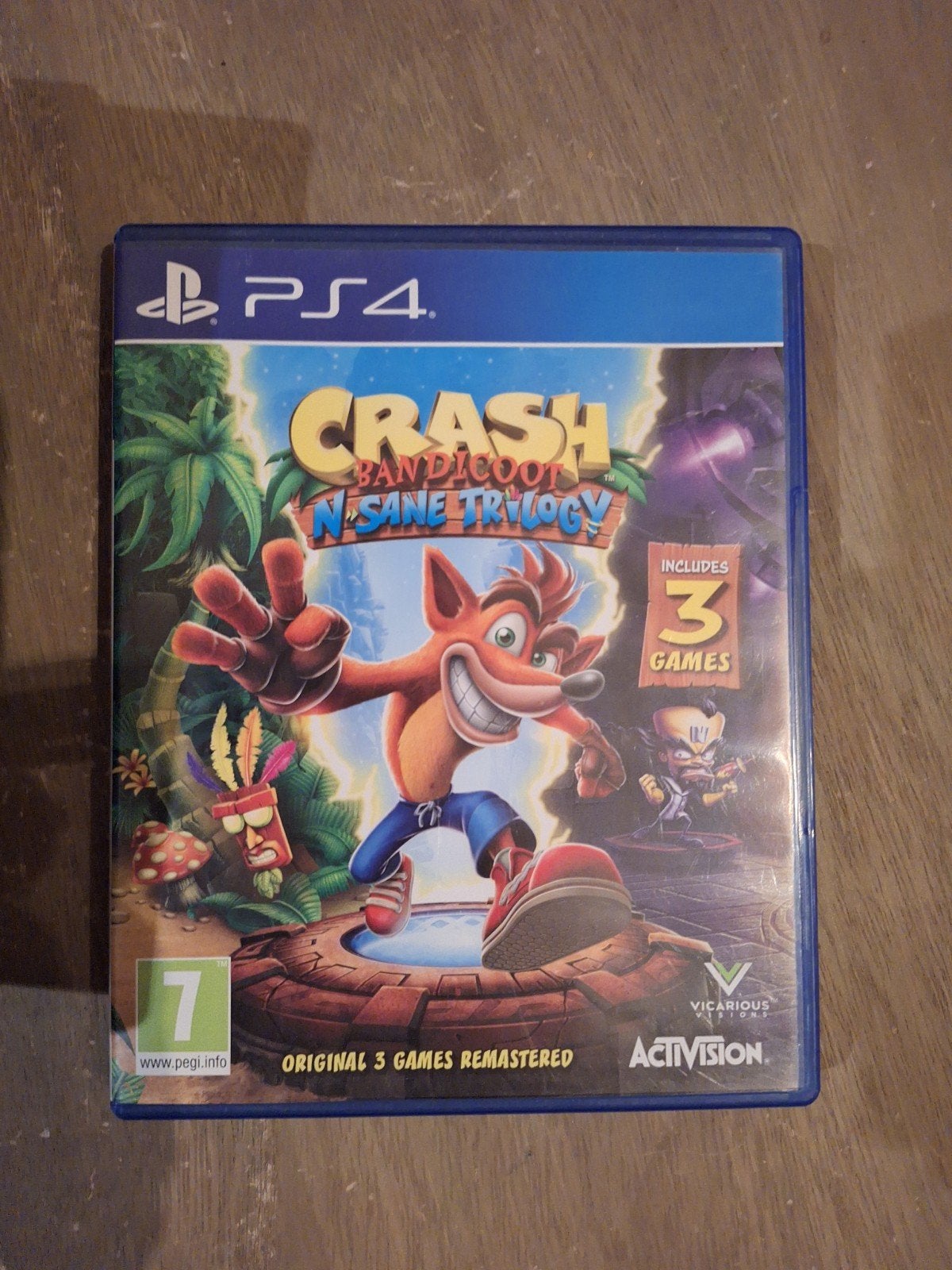 Crash Bandicoot N. Sane Trilogy PS4 - Zo goed als nieuw, Enlèvement ou Envoi