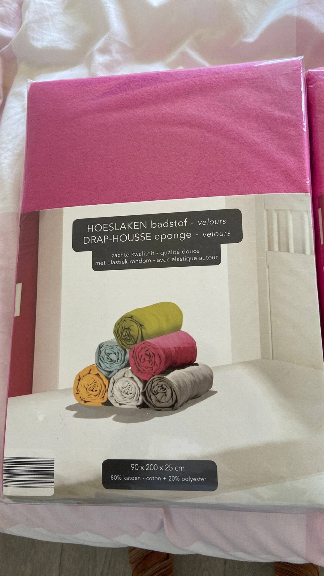 2 nouveaux draps en tissu éponge, Enlèvement ou Envoi, Neuf