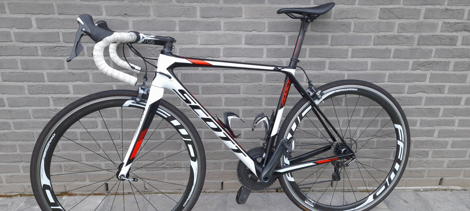 Scott Addict Medium 54, Fietsen en Brommers, Ophalen, Carbon