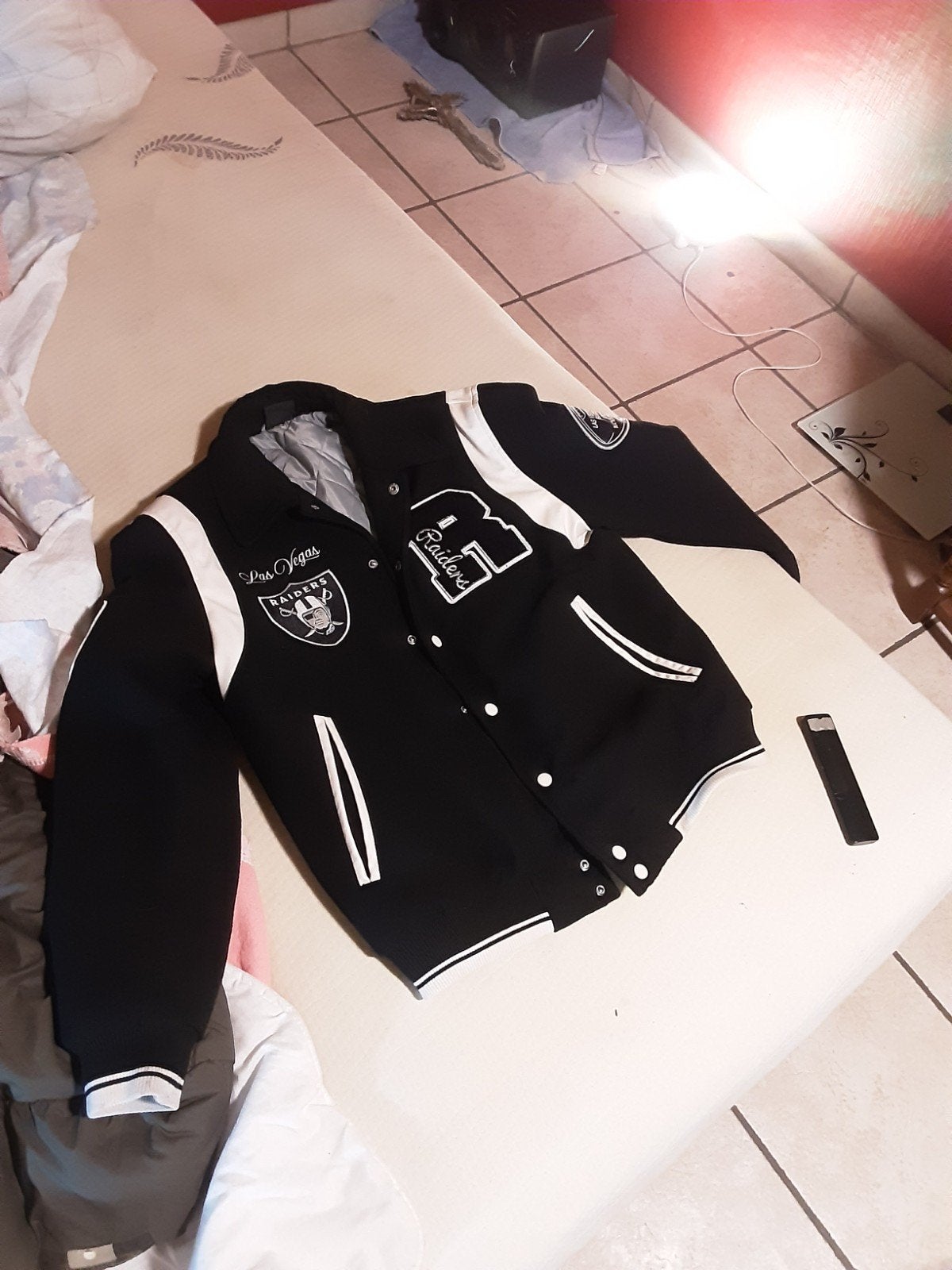 NFL RAIDER Jacket, Ophalen of Verzenden, Nieuw, Maat 52/54 (L), NFL