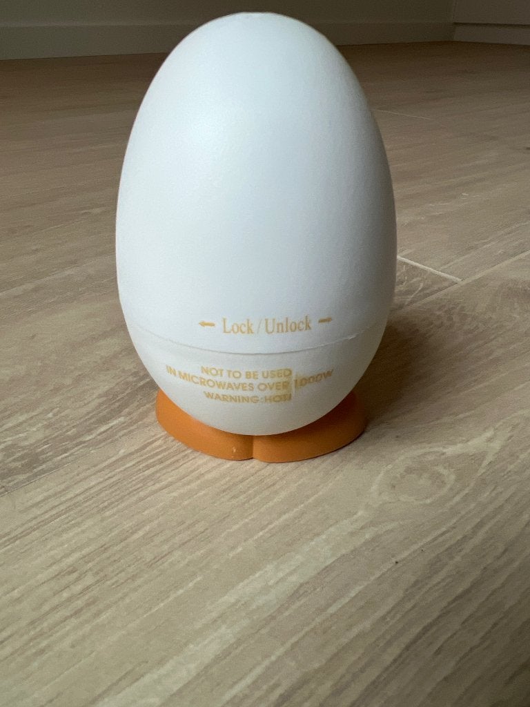 Eierkoker, Overige typen, Ophalen of Verzenden, Zo goed als nieuw, Wit