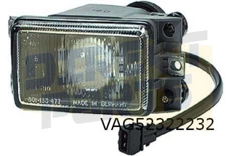 Volkswagen Passat (3/88-10/93) mistlamp Hella Rechts OES! VA, Neuf, -, Volkswagen, -