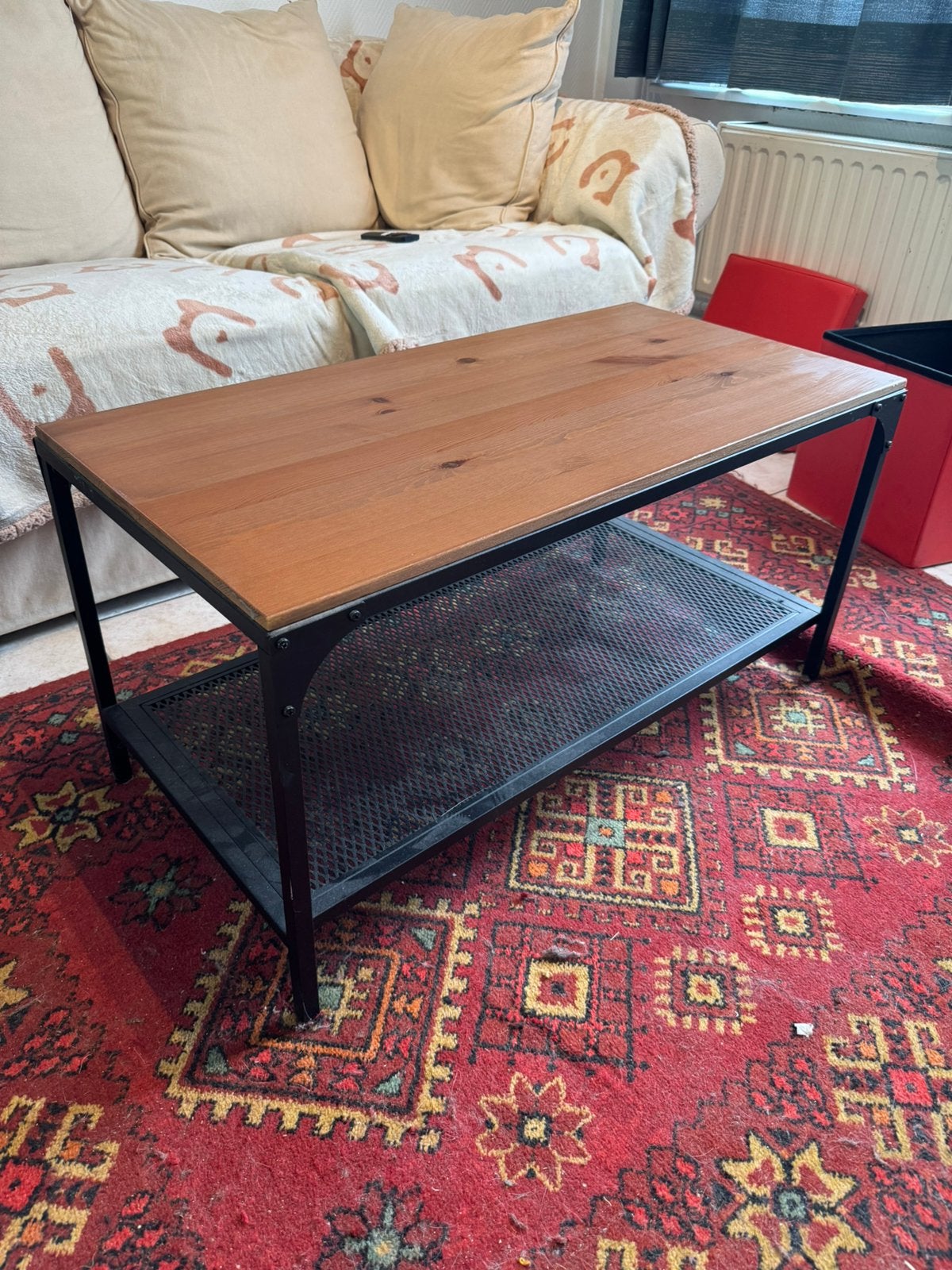 Set tv meubel en salontafel IKEA FJÄLLBO, Huis en Inrichting, Kasten |Televisiemeubels, Ophalen, 150 tot 200 cm, Zo goed als nieuw