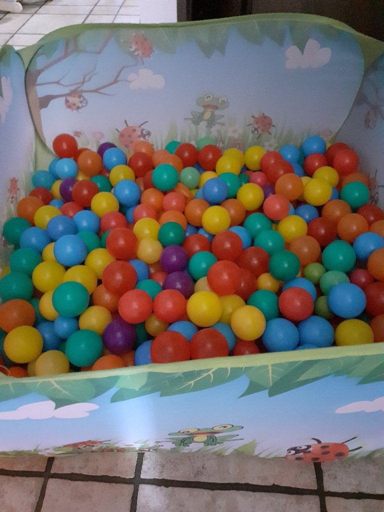 Opplooibaar ballenbad, Kinderen en Baby's, Speelgoed | Babyspeelgoed, Ophalen, Gebruikt, Overige typen