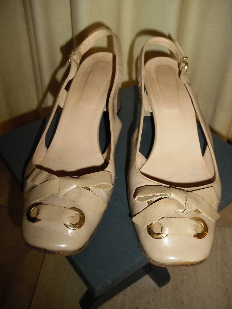 DAMESZOMERSCHOENEN maat 38, Kleding | Dames, Schoenen, Ophalen of Verzenden, Gedragen, Beige