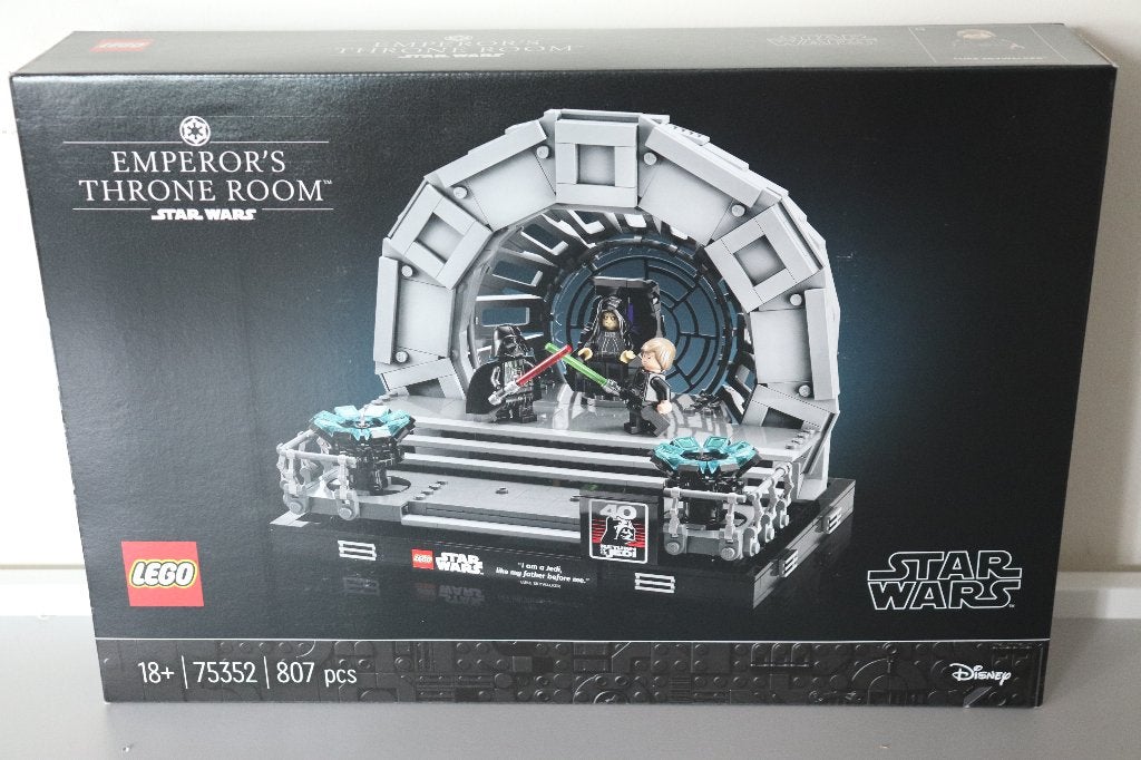 Lego Star Wars 75352 Diorama - Keizerlijke troonzaal NIEUW, Star Wars, Lego, Nieuw, Ophalen of Verzenden