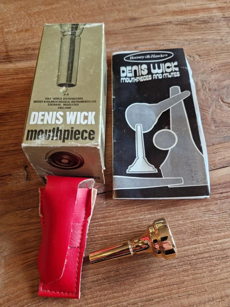 Mondstuk Denis Wick London cornet 4L, Ophalen of Verzenden