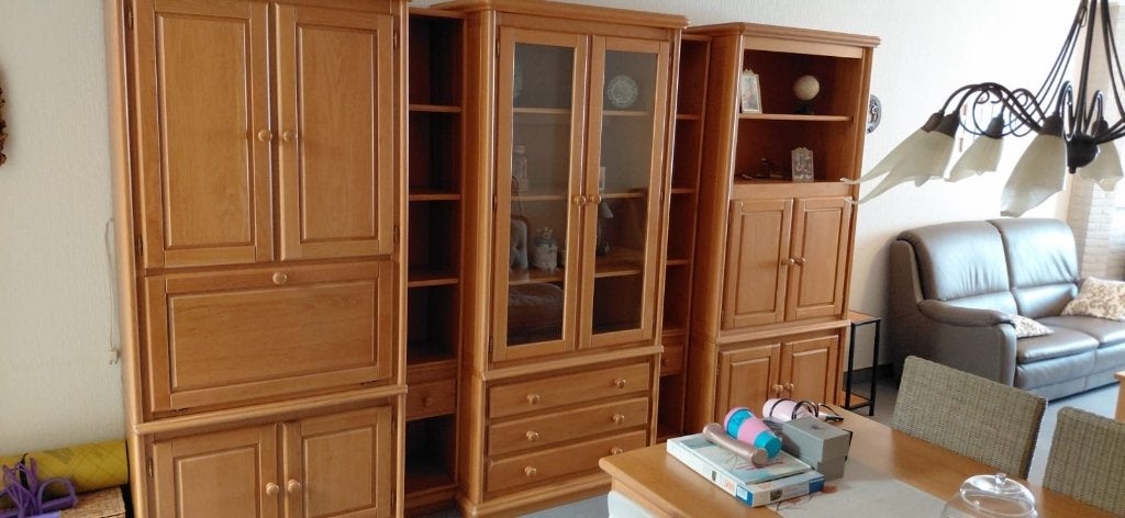 EETKAMER in EIK, Ophalen, Gebruikt, 4 tot 6 stoelen