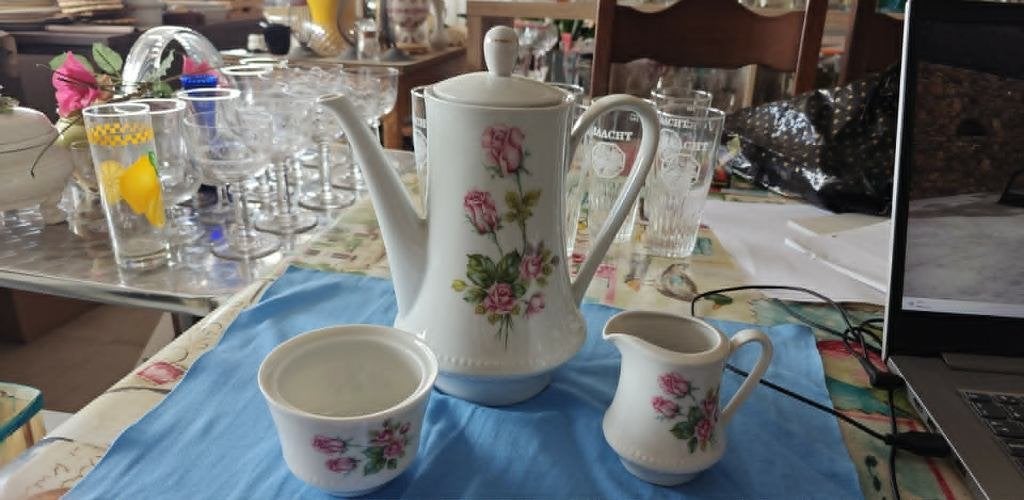 koffiekan suikerpot melkkan Bavaria Mitterteich, Antiquités & Art, Antiquités | Services (vaisselle) pièces, Enlèvement ou Envoi