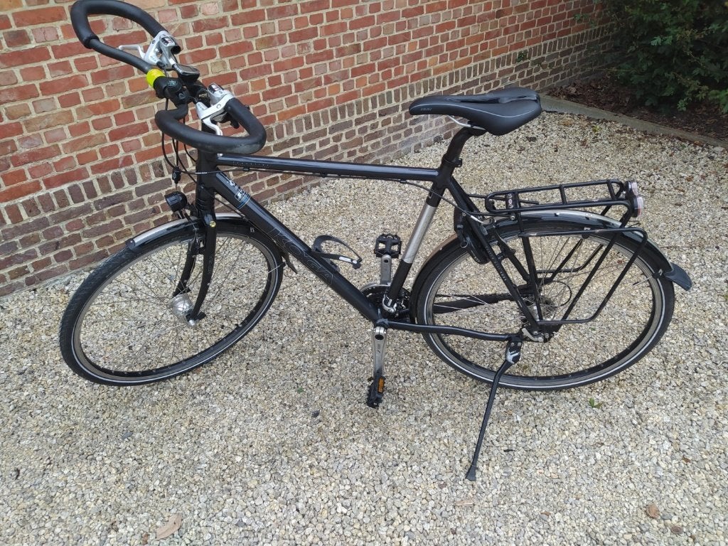 Koga traveller trekkingfiets L(60)-nieuwe velgen+tandwielen, Fietsen en Brommers, Fietsen | Heren | Sportfietsen en Toerfietsen
