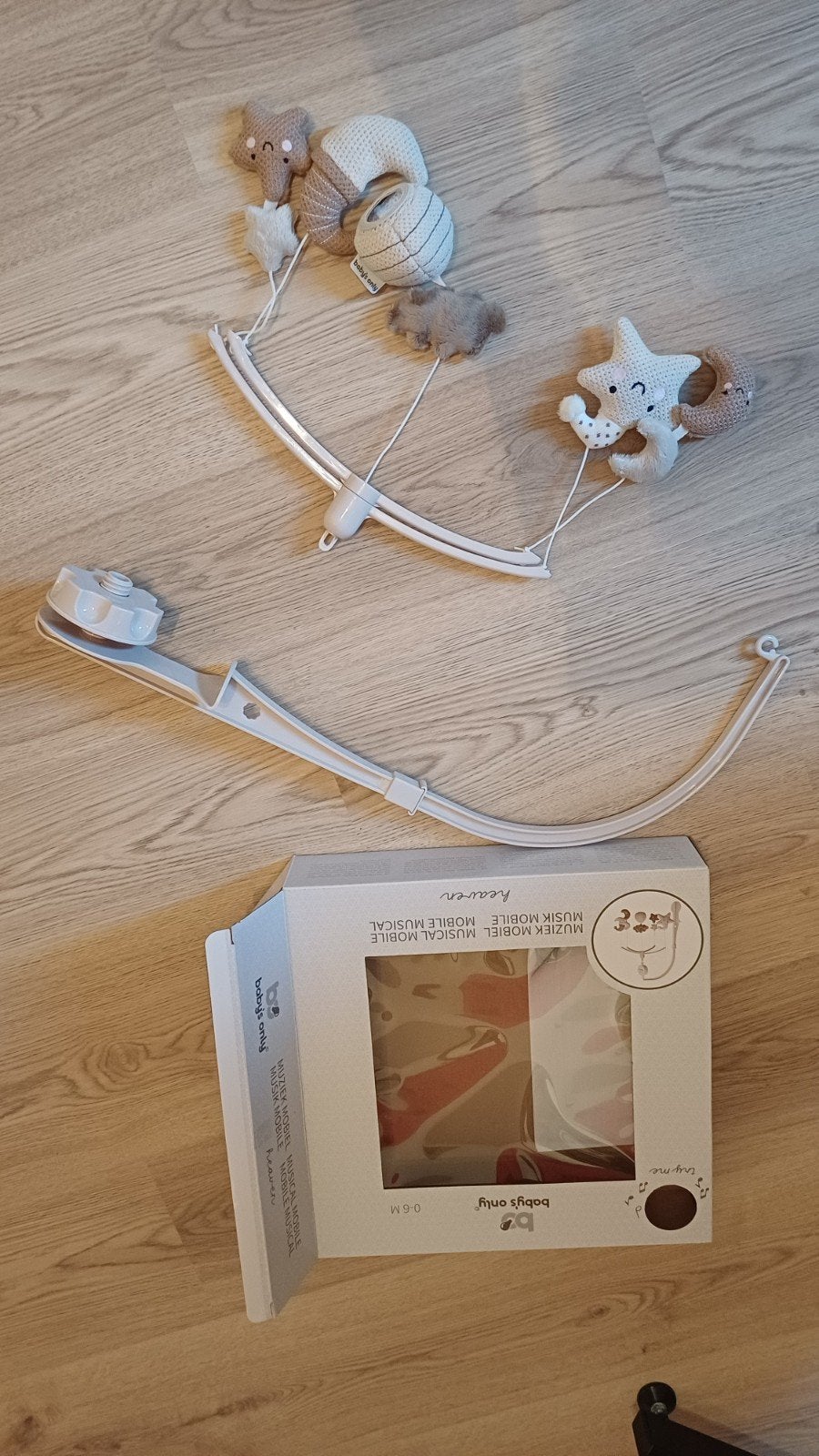 Muziekmobiel, Beige, Ophalen, Zo goed als nieuw, Mobiel