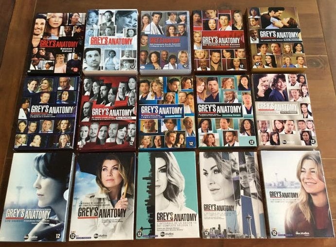 Dvd’s Grey’s Anatomy seizoen 1 t.e.m. 15, Enlèvement ou Envoi