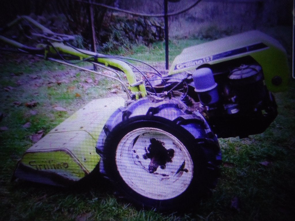 Motoculteur pro 10ch avec rotovator et tondeuse, Enlèvement ou Envoi, Utilisé