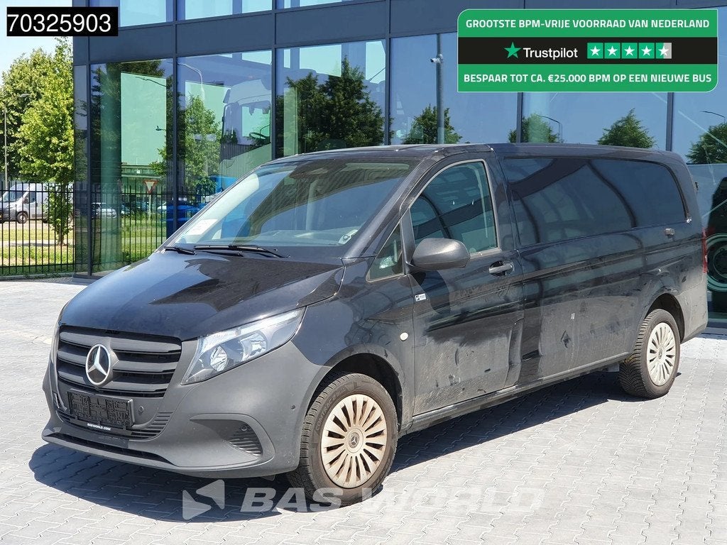 Mercedes Vito 119 Schade/Damage! Automaat L3H1 190PK Trekhaa, Auto's, Bestelwagens en Lichte vracht, Automaat, Stof, Gebruikt
